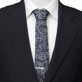 Mandalorian Blue Paisley Men's Tie